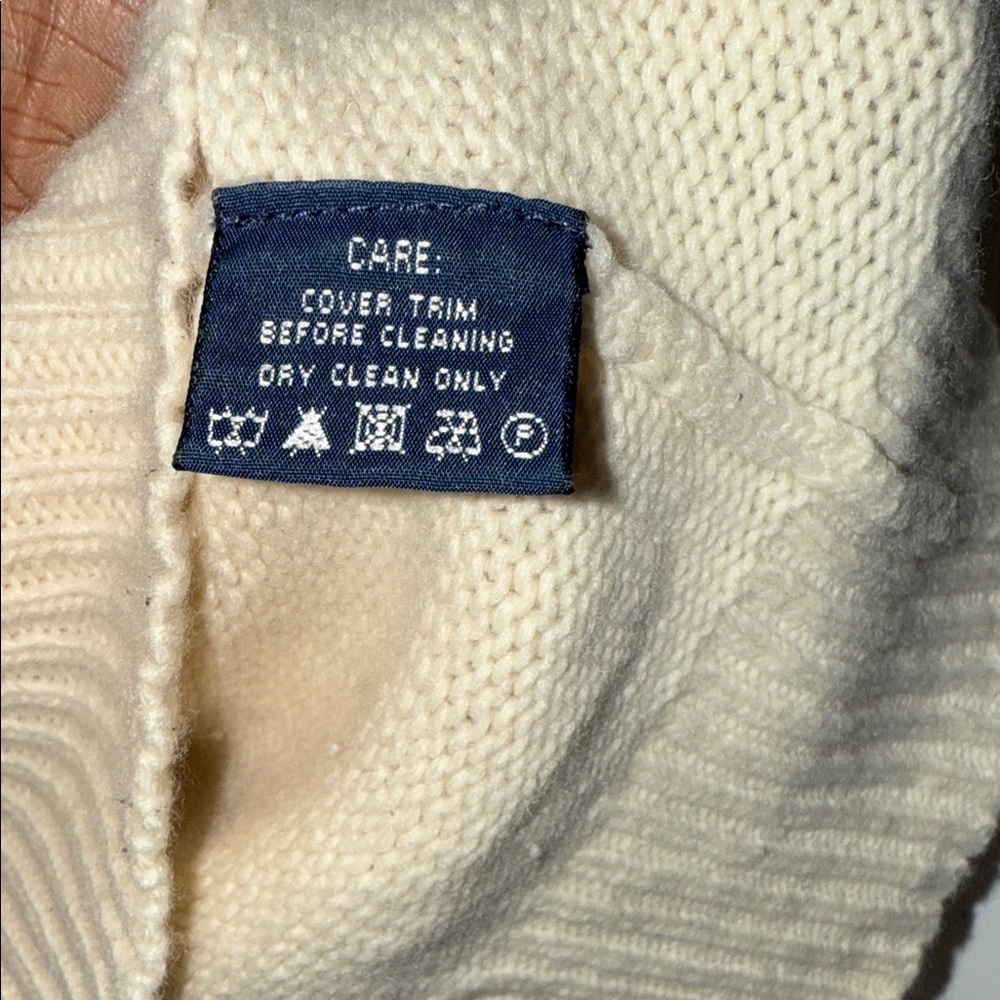 Ralph Lauren Beige Cowl Neck cashmere women’s Sweater - Picture 9 of 16